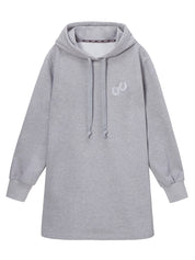 [FINAL SALE] UNDI PRINT HOODED SWEATDRESS