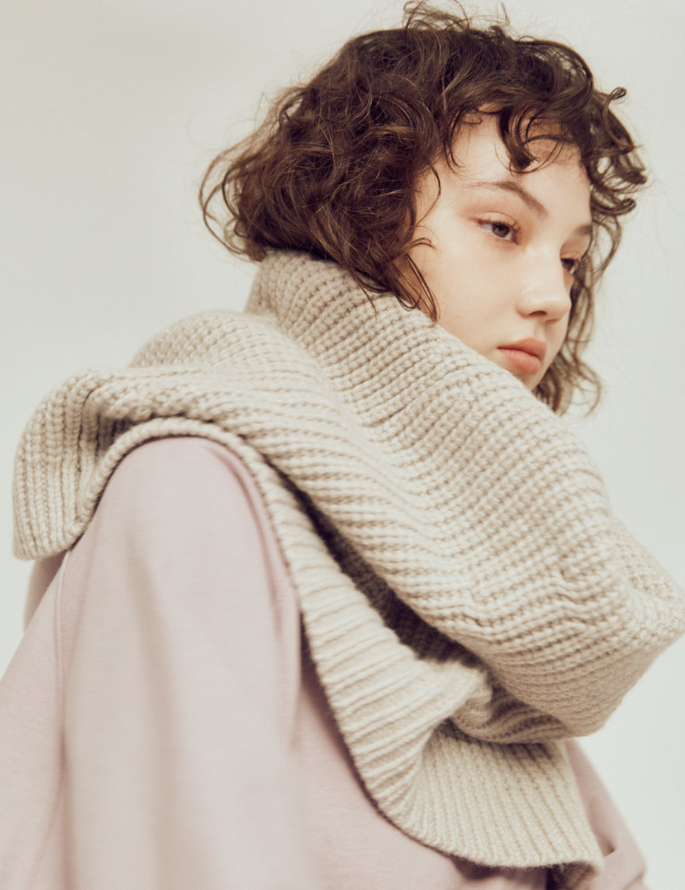 KNIT VERNA NECK WARMER