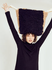 [SIGNATURE LINE] FAUX FUR PHRYNE ECO BAG