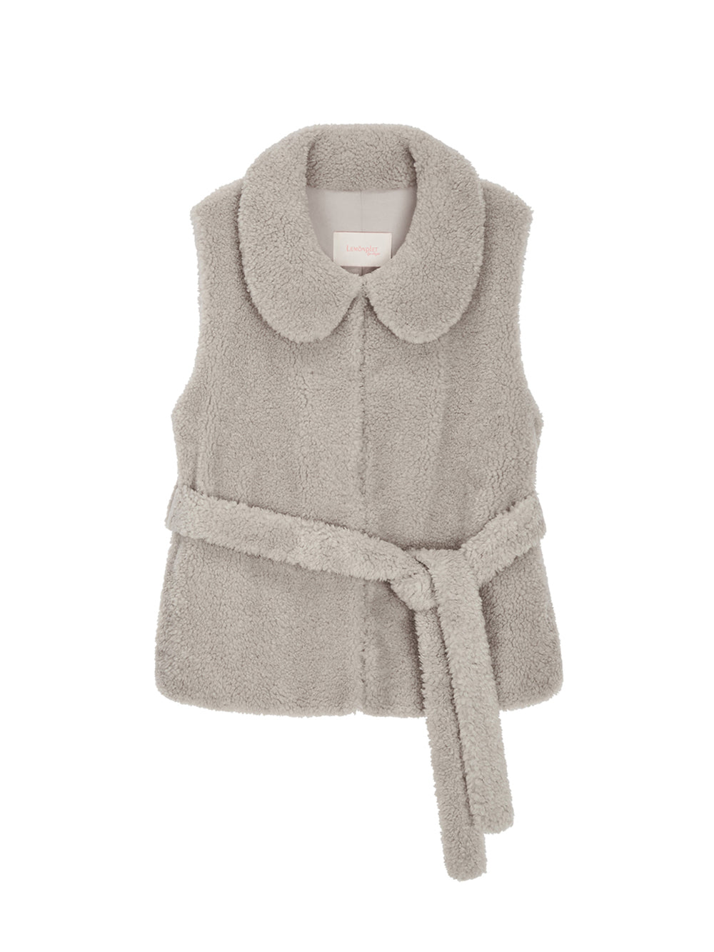 [SIGNATURE LINE] FAUX FUR PETER VEST