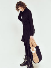 [SIGNATURE LINE] FAUX FUR PHRYNE ECO BAG