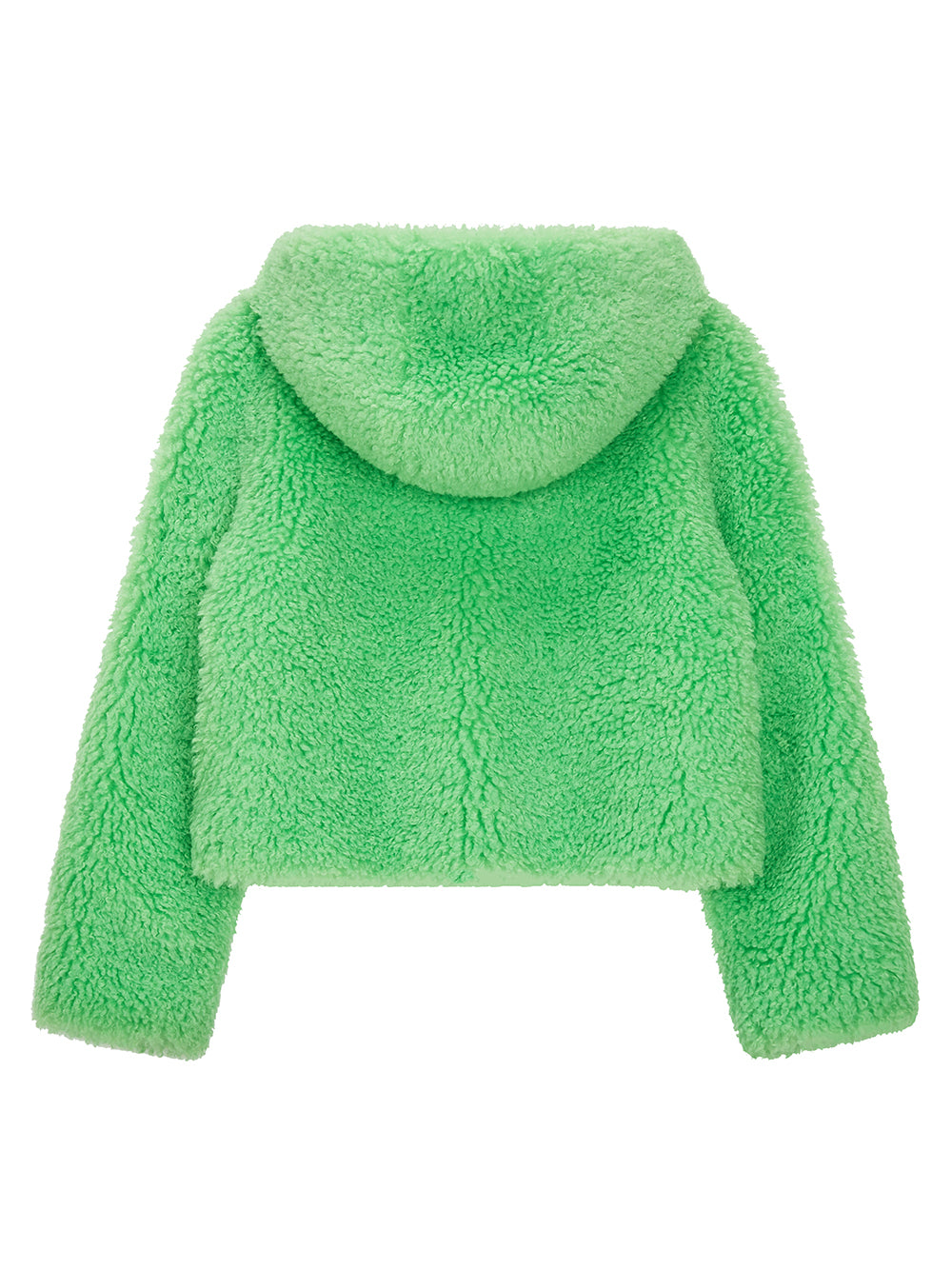 [FINAL SALE] FAUX FUR BIEN HOODED SHORT JACKET