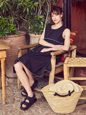 [FINAL SALE] NOIHEI KNEE-LENGTH DRESS