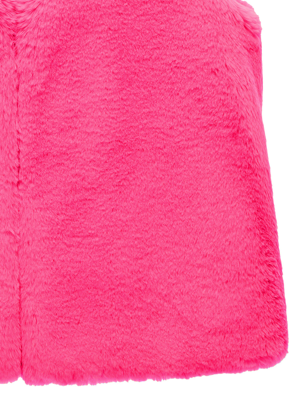 [FINAL SALE] FAUX FUR MORI V-NECK VEST
