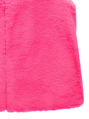 [FINAL SALE] FAUX FUR MORI V-NECK VEST