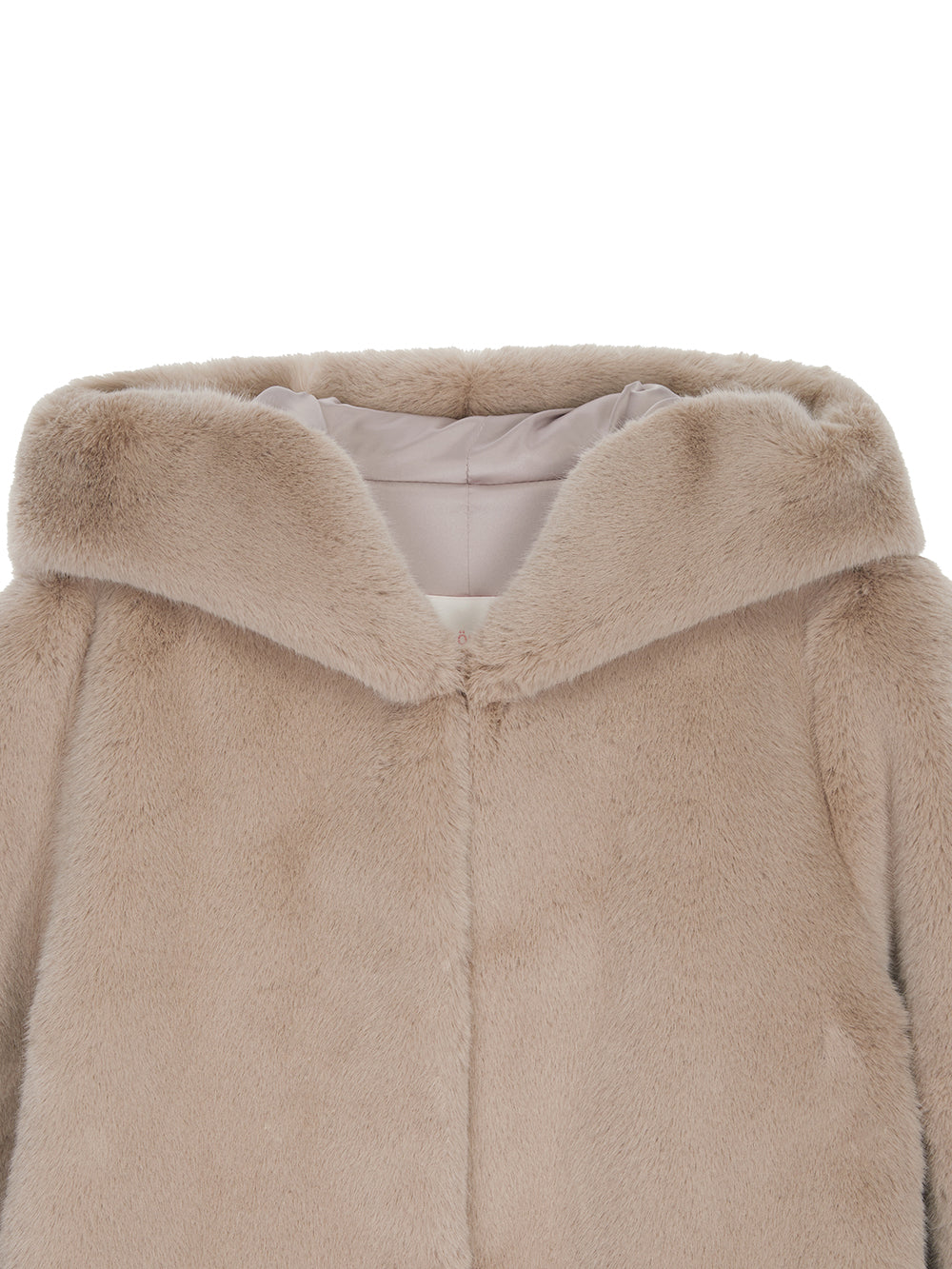 [SIGNATURE LINE] FAUX FUR BIEN HOODED JACKET