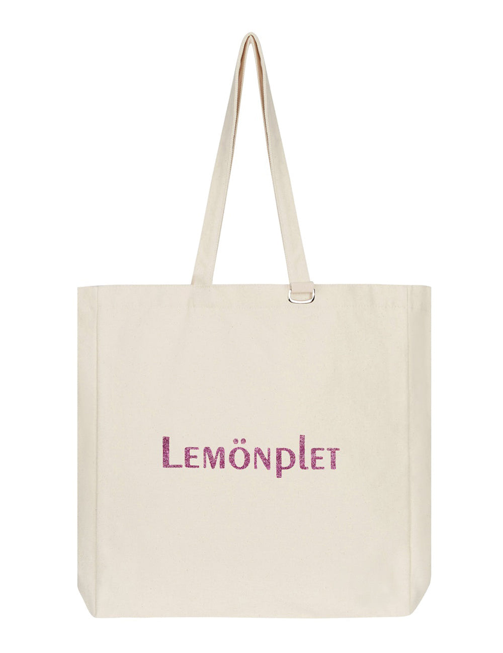 LUMI GLITTER LOGO CANVAS BAG
