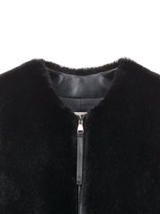 FAUX FUR SOURCE VEST