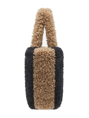 [SIGNATURE LINE] FAUX FUR PHRYNE ECO BAG