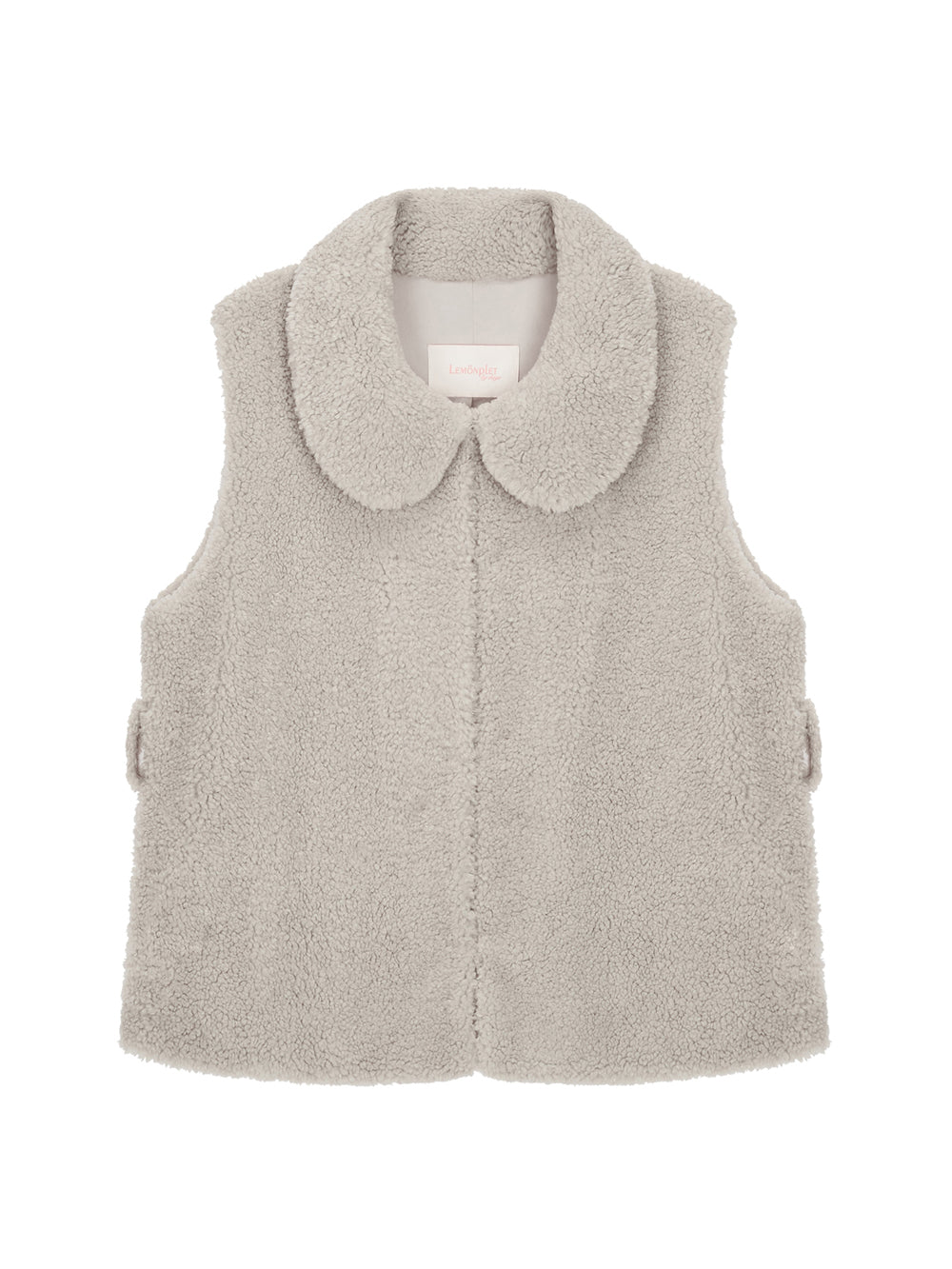 [SIGNATURE LINE] FAUX FUR PETER VEST