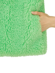 [FINAL SALE] FAUX FUR BIEN HOODED SHORT JACKET
