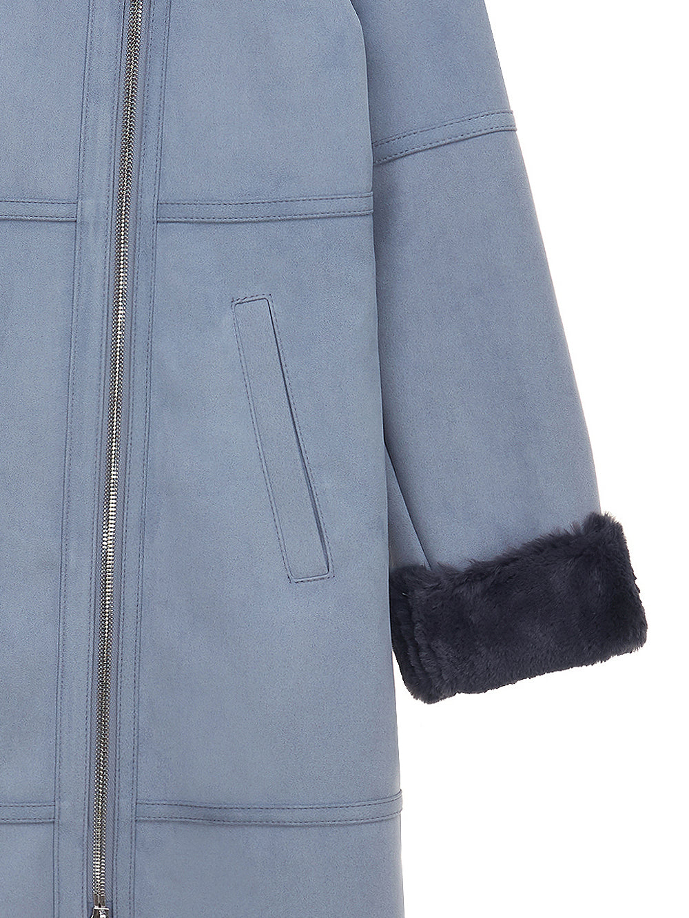 FAUX FUR LOMPER COAT