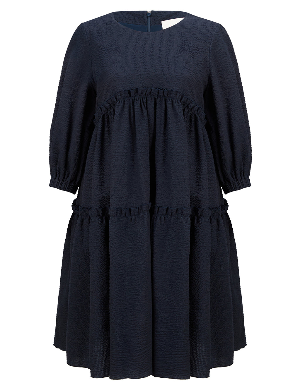 [MARRAKECH]EL SLEEVE KNEE-LENGTH DRESS