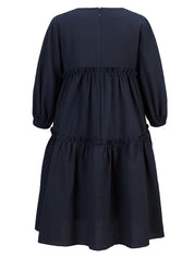 [MARRAKECH]EL SLEEVE KNEE-LENGTH DRESS