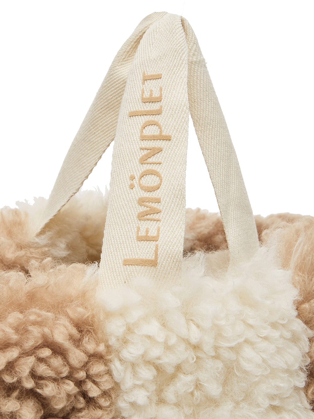 [SIGNATURE LINE] FAUX FUR PHRYNE ECO BAG