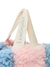 [SIGNATURE LINE] FAUX FUR PHRYNE ECO BAG