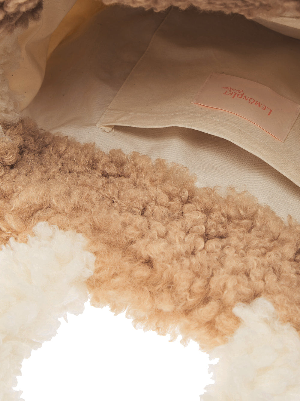 [SIGNATURE LINE] FAUX FUR PHRYNE ECO BAG