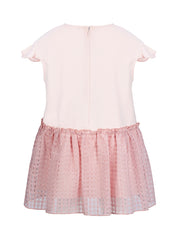 KIDS ROSY LOOSE-FIT DRESS