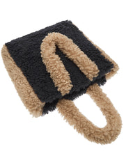 [SIGNATURE LINE] FAUX FUR PHRYNE ECO BAG