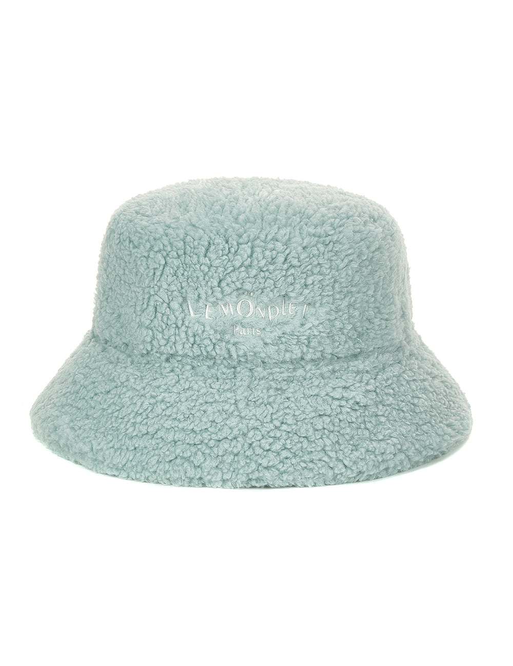 [SIGNATURE LINE] FAUX FUR BUCKET HAT WITH LEMÖNPLET LOGO