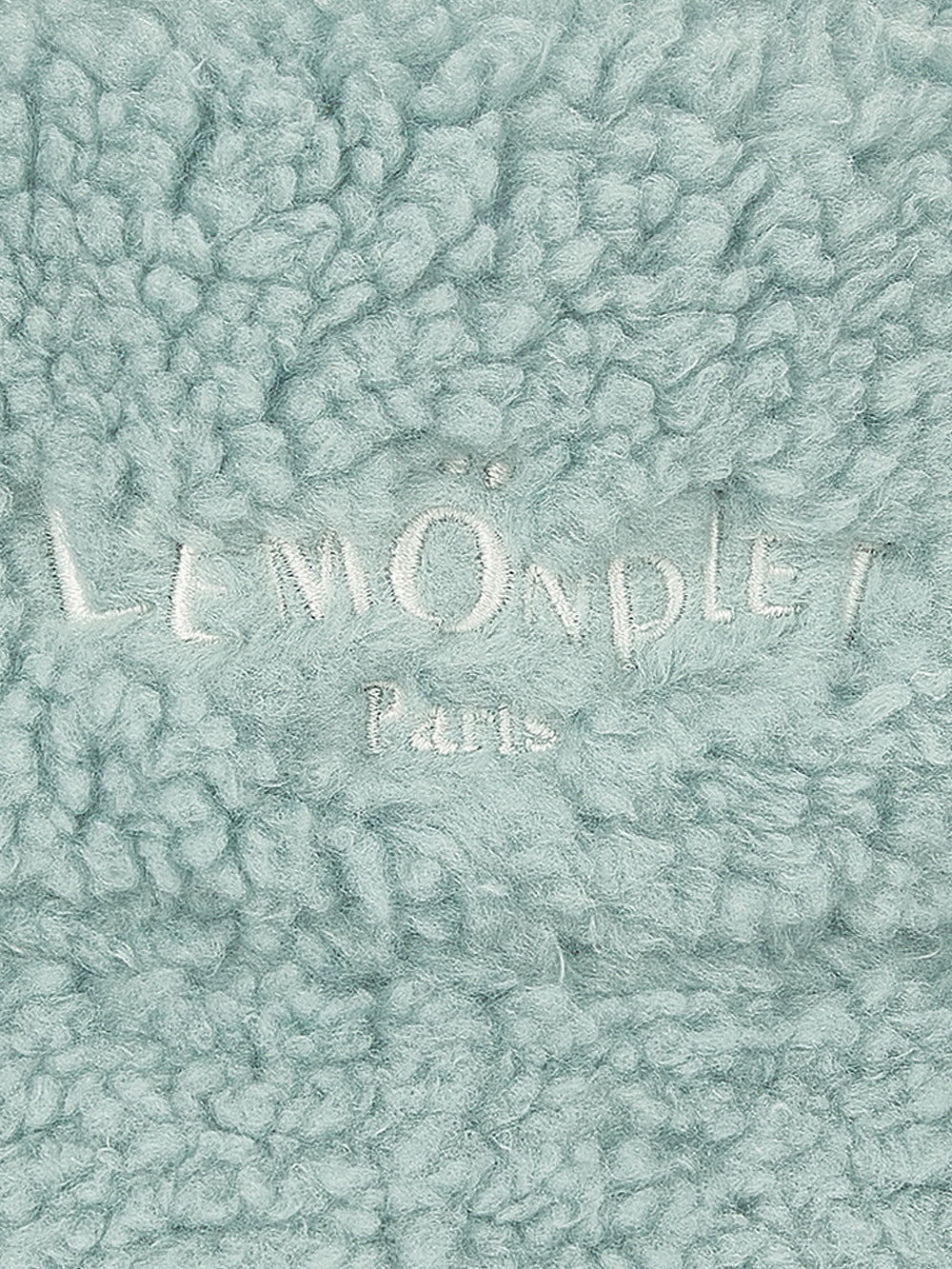 [SIGNATURE LINE] FAUX FUR BUCKET HAT WITH LEMÖNPLET LOGO
