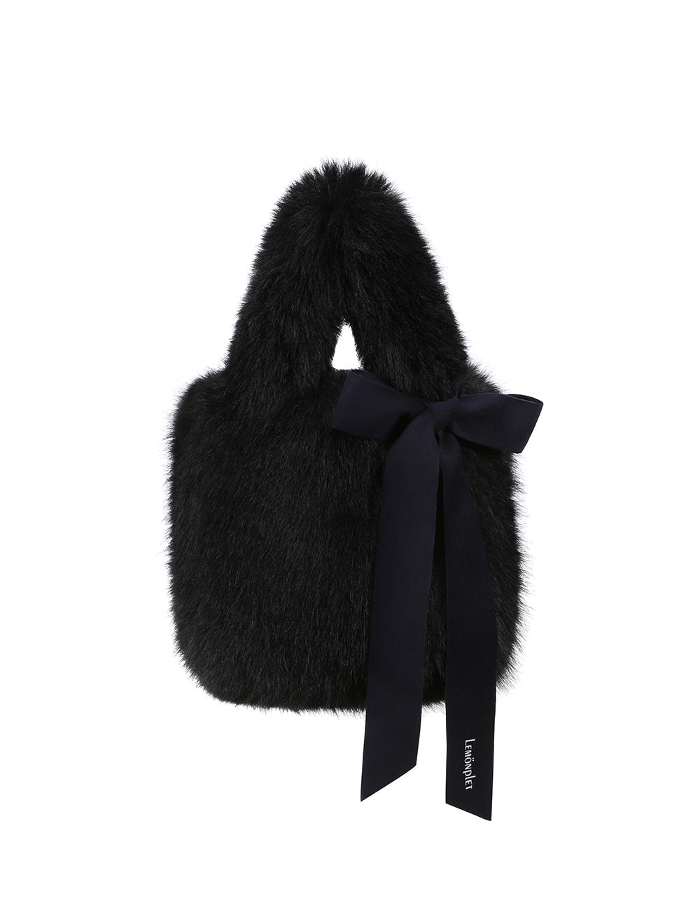 [SIGNATURE LINE] FAUX FUR CHUPETTE BAG