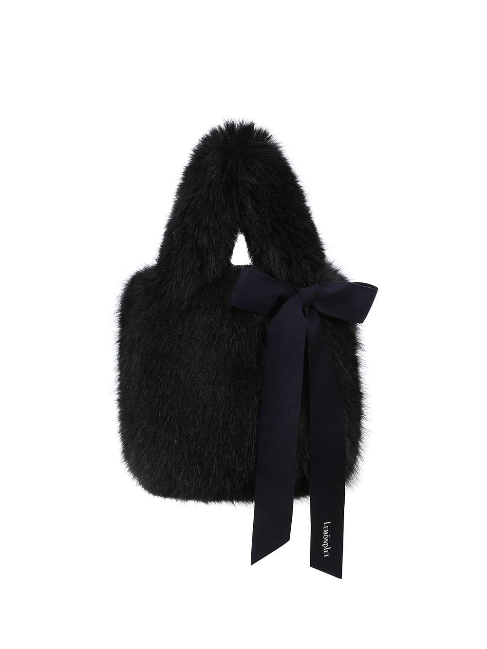 [SIGNATURE LINE] FAUX FUR CHUPETTE BAG