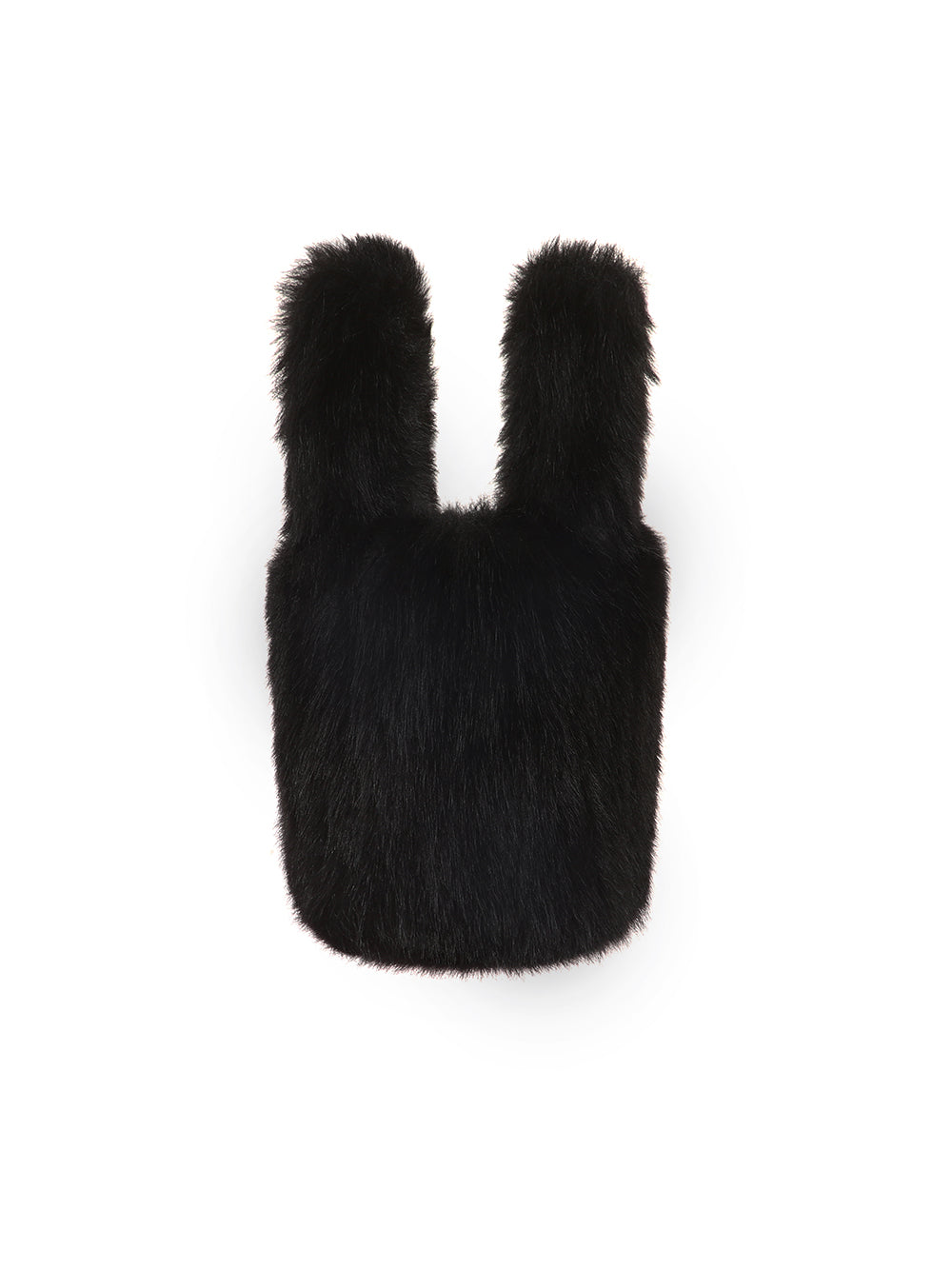 [SIGNATURE LINE] FAUX FUR CHUPETTE BAG