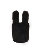 [SIGNATURE LINE] FAUX FUR CHUPETTE BAG