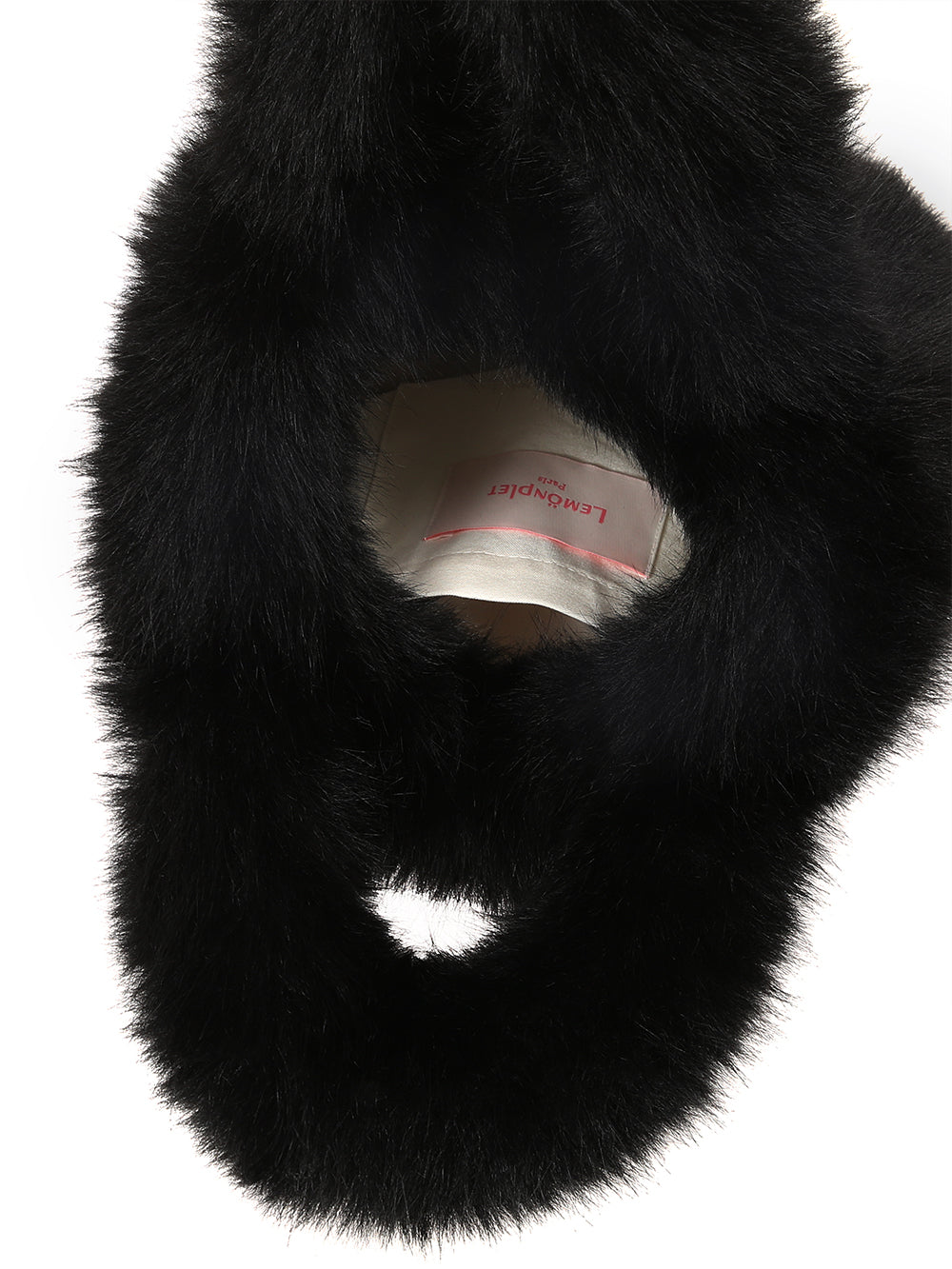 [SIGNATURE LINE] FAUX FUR CHUPETTE BAG