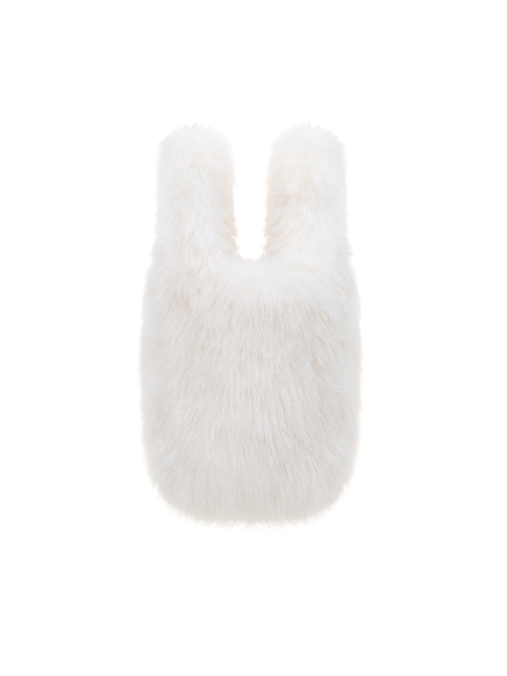 [SIGNATURE LINE] FAUX FUR CHUPETTE BAG