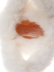 [SIGNATURE LINE] FAUX FUR CHUPETTE BAG