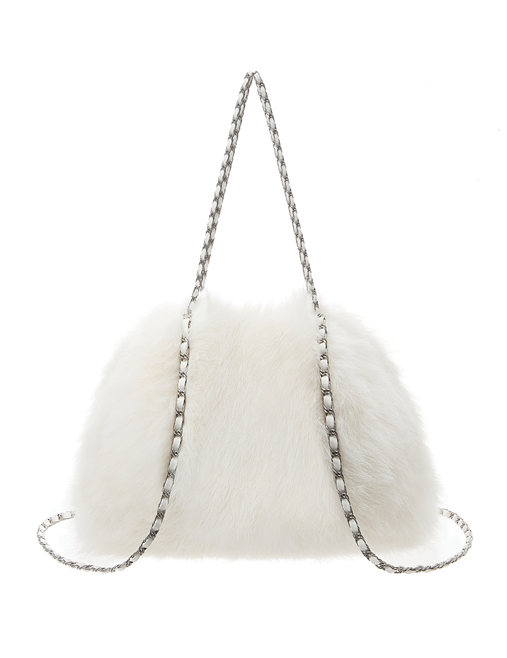 [SIGNATURE LINE] FAUX FUR CHUPETTE BACKPACK