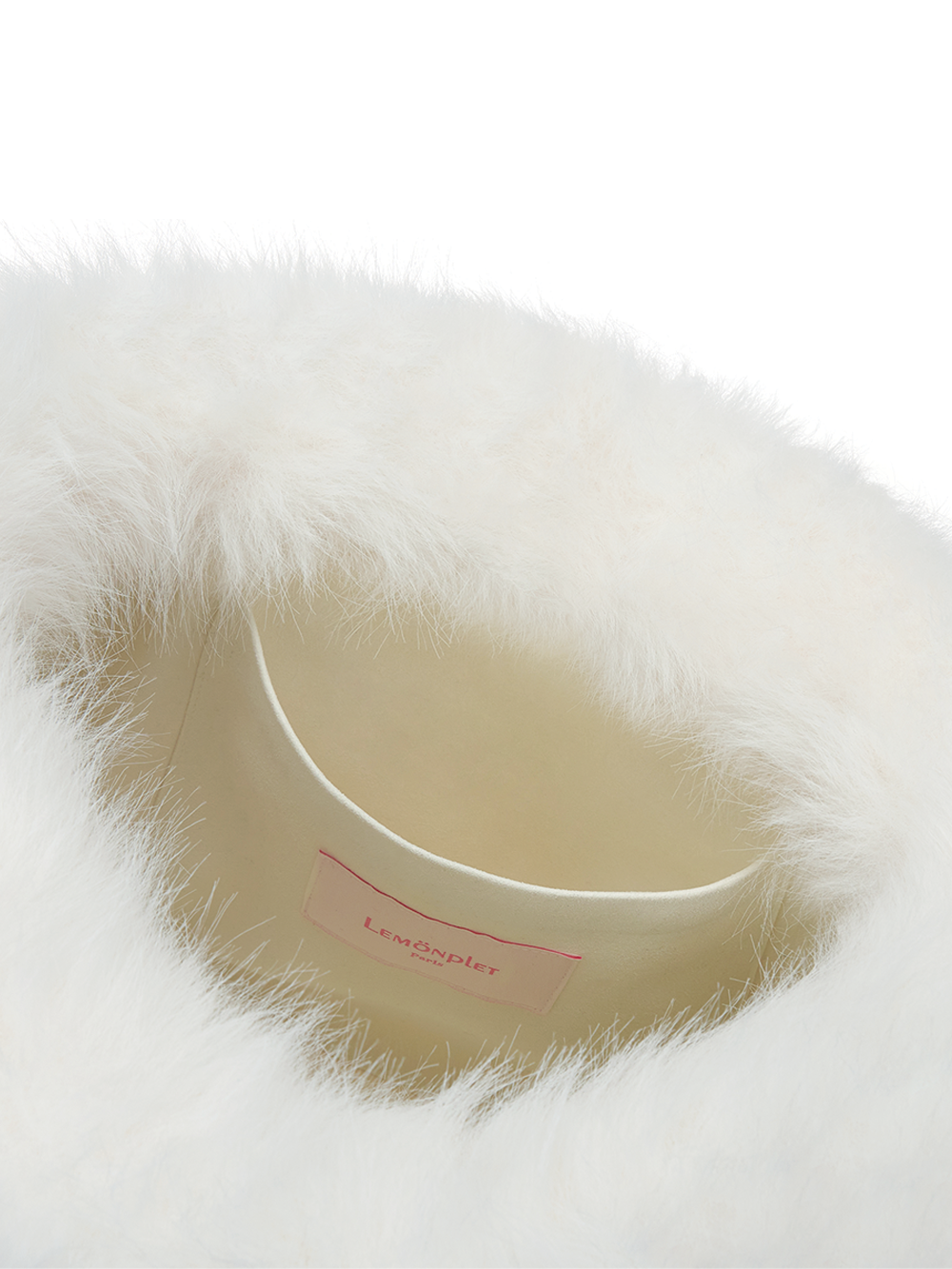[SIGNATURE LINE] FAUX FUR CHUPETTE BACKPACK