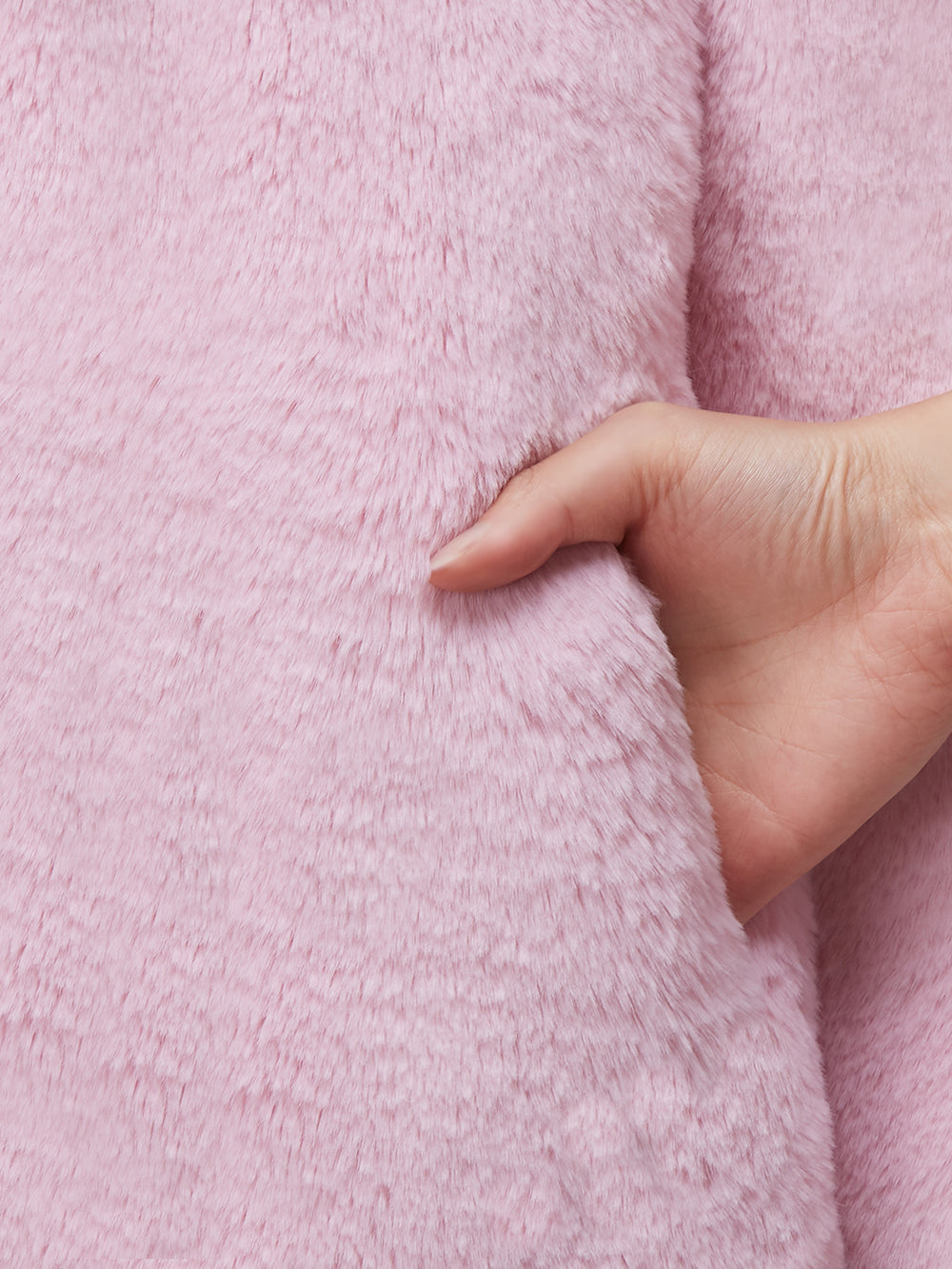 FAUX FUR CUPID COAT