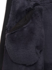 FAUX FUR LOMPER HOODED COAT