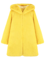 FAUX FUR CUPID COAT