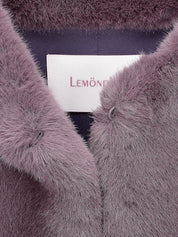 [SIGNATURE LINE] FAUX FUR BIEN SHORT JACKET