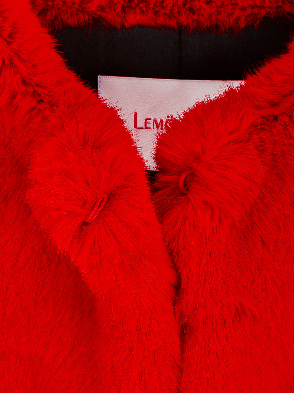 [SIGNATURE LINE] FAUX FUR BIEN SHORT JACKET