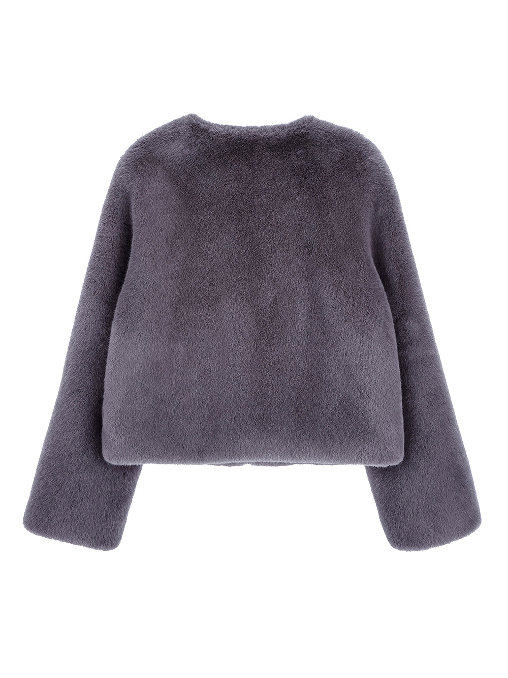 [SIGNATURE LINE] FAUX FUR BIEN SHORT JACKET