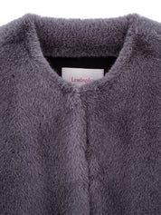 [SIGNATURE LINE] FAUX FUR BIEN SHORT JACKET