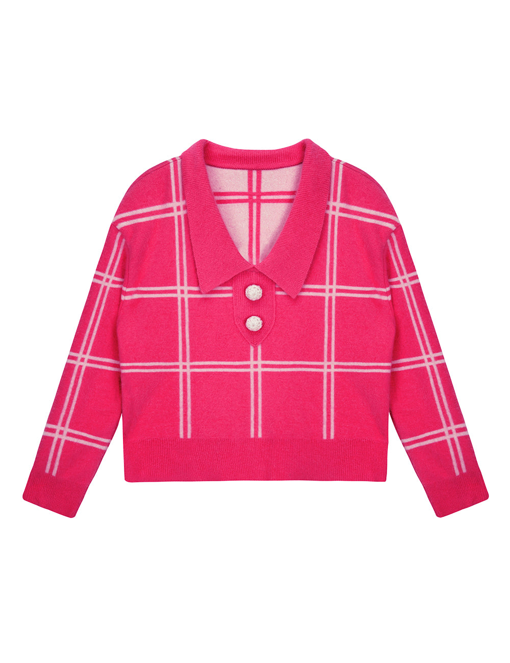 [FINAL SALE] KNIT SUNNY ANGORA V-NECKLINE