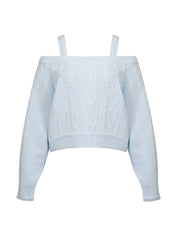 [FINAL SALE] KNIT VIVI RIBBON DETAIL TOP
