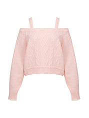 [FINAL SALE] KNIT VIVI RIBBON DETAIL TOP