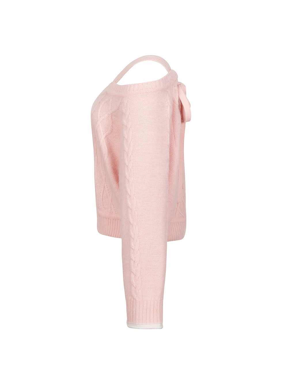 [FINAL SALE] KNIT VIVI RIBBON DETAIL TOP