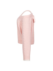 [FINAL SALE] KNIT VIVI RIBBON DETAIL TOP