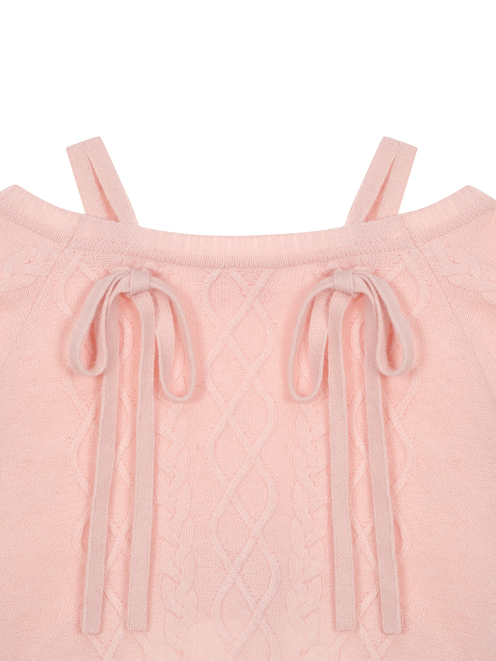 [FINAL SALE] KNIT VIVI RIBBON DETAIL TOP