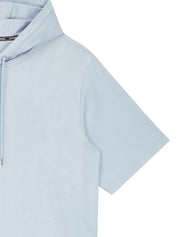 LINDI HOODED JERSEY DRESS