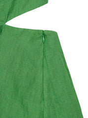 PORTIMA LINEN LONG DRESS