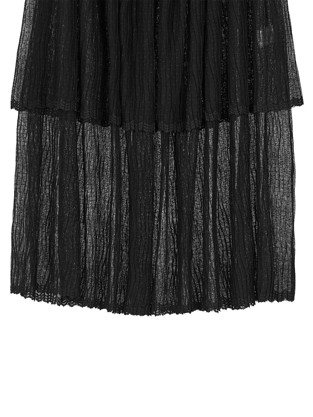 [FINAL SALE] NIA LONG-LENGTH PLEATED SKIRT